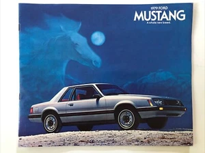 Vintage 1979 Ford Mustang Sales Brochure Catalog NOS NEW SLIGHTLY - Picture 1 of 23