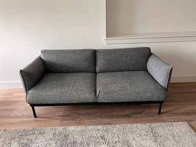 Sofá IKEA APPLARYD - LEJDE Gris/Negro, Sofá 3 Plazas, Tapizado Moderno Foto 1 de 4