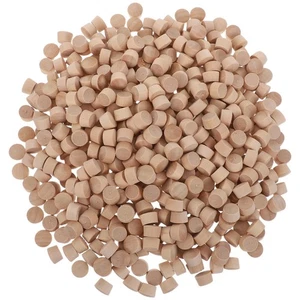  500 Pcs Screw Hole Plug Furniture Covers Wood Plugs Paintable Hardwood - Picture 1 of 12