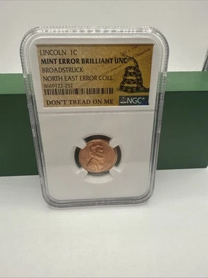 2020 Lincoln 1C North East Error Collection Mint Error Brilliant UNC #50342 - Image 1 of 4