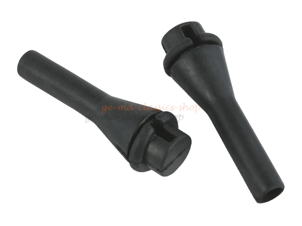 Ablaufgummi Wasserablauf für VW Karmann Ghia Käfer Scheinwerfer Repro Paar - Bild 1 von 1