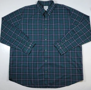 LL Bean Mens XXL Kennebunk Sport Shirt Traditional Fit Long Sleeve Button 288292 - Picture 1 of 5