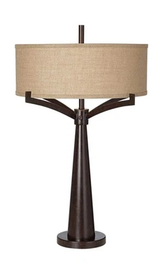 Lámpara de mesa Franklin Iron Works Tremont rústica granja 31 1/2" de alto Alleghen... Foto 1 de 4