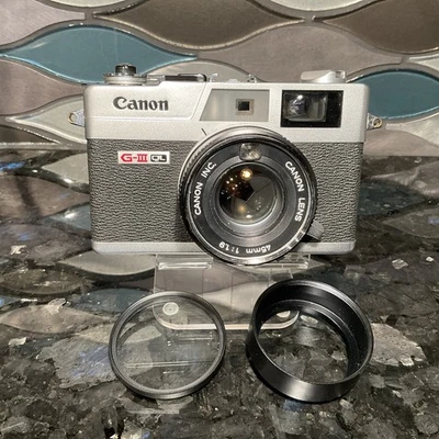 EXC Canonet QL19 Camera G-III Converted to 1.5 volt battery. Ships from the US - Image 1 of 4