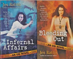 OSI Serie: BLEEDING OUT & INFERNAL AFFAIRS - 2 Bks von Jes Battis - Bild 1 von 2