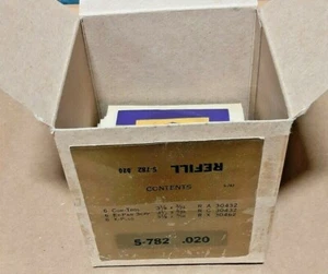 1951-54 Henry J 6 cylinder piston ring set Moog #: 5-782 .020, 3 1/8" bore - Picture 1 of 2