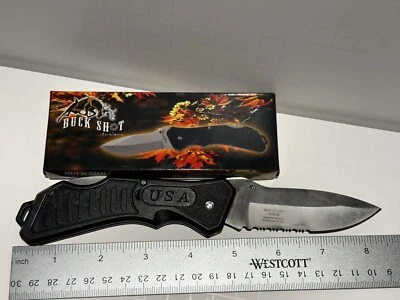 Tactical Flipper EDC Pocket Knife by Buck Shot Cutlery Co. - Image 1 of 2