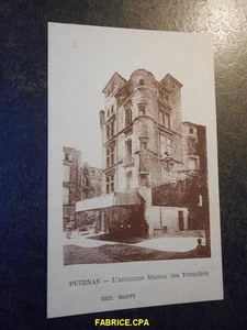 CPA PEZENAS L'ANCIENNE MAISON DES TEMPLIERS HERAULT 34 N753 - Picture 1 of 2