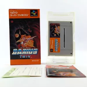 Super Famicom Spiel : Darius Twin - Super Nintendo SNES NTSC-J OVP - Bild 1 von 9