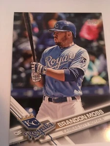 2017 Topps Update Jumbo 5x7 Brandon Moss Royals US174 #'d 01/49 - Picture 1 of 1