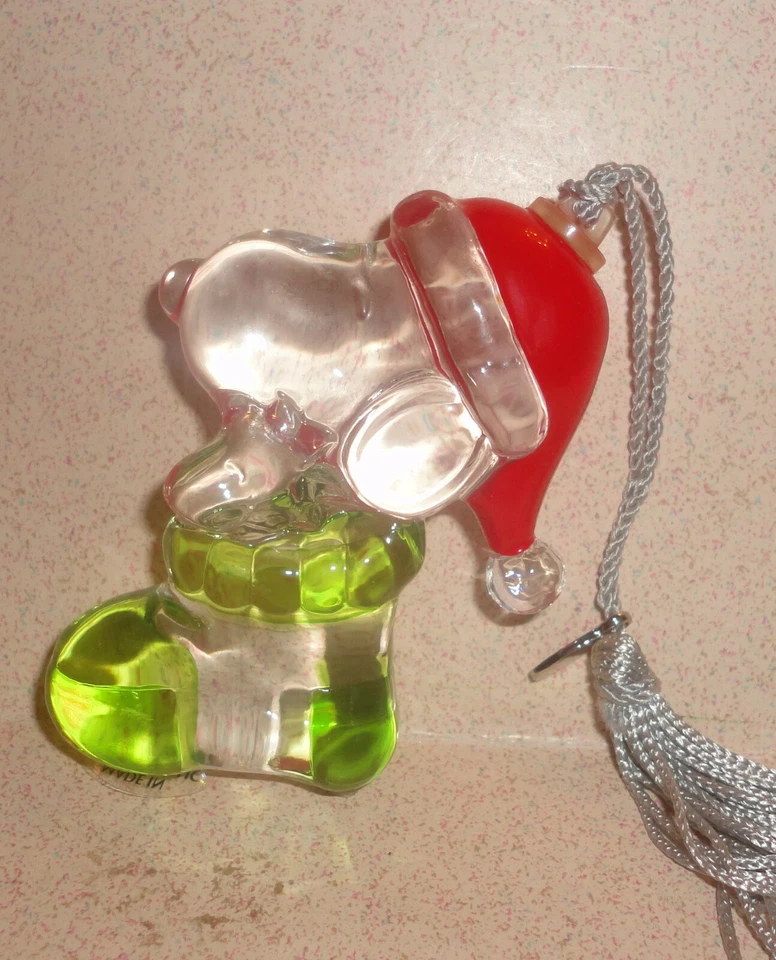 Lenox Peanuts Snoopy Stocking Stuffer Snoopy Ornament with Box 760549