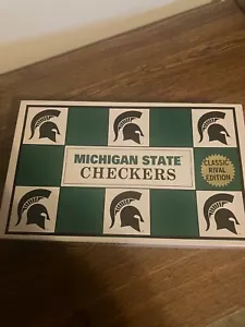 Michigan State University Spartans Checkers Game - Picture 1 of 5