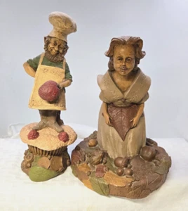 Estatuillas de Gnomo Tom Clark De Colección - Gnomo Baker y Priscilla - 1988/1984 - Imagen 1 de 16