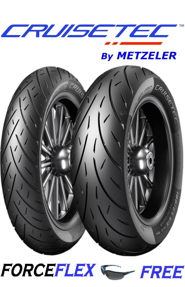 METZELER CRUISETEC MT90B16 & 130/90-16 TIRE SET HARLEY TOURING SOFTAIL INDIAN - Image 1 of 2