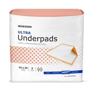 MCKESSON UNDERPAD ULTRA 36X36 CASE OF 50 - Picture 1 of 2