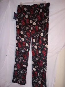 Friday The 13th Jason Lives Mask  Pockets Men Sleep Pants Size XLarge   Color... - Picture 1 of 6