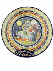 ROSENTHAL WEIHNACHTSTELLER Flug nach Ägypten 1979 Made In Germany. IOB - Bild 1 von 5