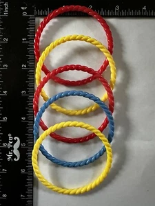 Vintage Plastic Bangle Bracelets - Picture 1 of 1