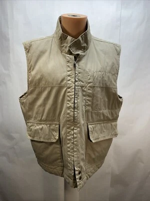 Ruff Hewn Vest Mens XL Well Worn Quilted Insulated fishing hunting heavy - Image 1 of 4