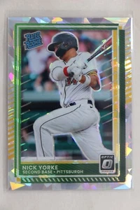 Nick Yorke - 2025 Donruss Optic Baseball Cracked Ice Parallel #10/25 Pirates - Picture 1 of 2