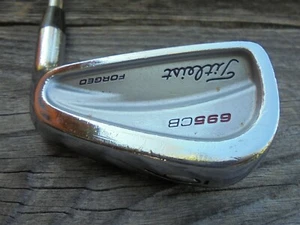 Titleist 695 CB Forged Single 6 Iron Golf Club Right Hand Steel D Gold Shaft S  - Picture 1 of 11