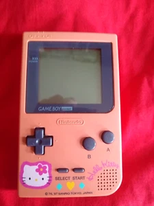 Nintendo GameBoy Pocket hello kitty Pink Tested & Working - Picture 1 of 1