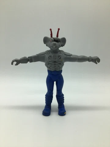 Vintage Biker Mice From Mars MODO Bend'em 5” Figure Galoob 1993 Cover