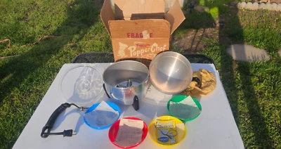 Máquina de palomitas de maíz Popper Chef Dominion 1702 de colección NOS Foto 1 de 4