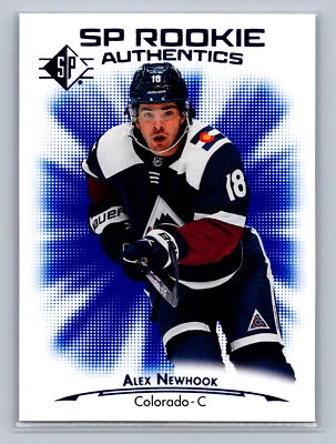 2021-22 SP #140 Alex Newhook Blue - Image 1 of 2