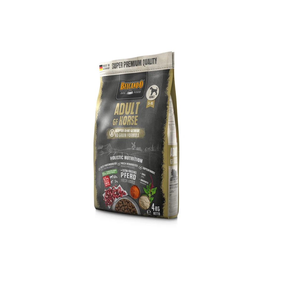  4 kg Belcando Adult GF Horse / Pferd Trockenfutter Hundefutter Getreidefrei - Bild 1 von 1