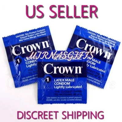Wholesale Lot Okamoto Crown Skin Thin Condoms 6 12 50 100 200 500 1008 - Image 1 of 2