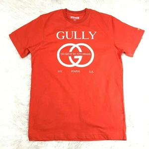 STAPLE PIGEON GULLY S/S SHIRT ORANGE SIZE MED "NWOT” STAPLE PIGEON NYC TEE - Picture 1 of 3