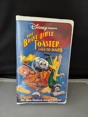 The Brave Little Toaster Goes to Mars VHS Disney Studio Cartoon Animation Movie - Image 1 of 4