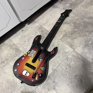 RedOctane Xbox 360 Guitar Hero Wireless Controller Sunburst tested & works! - Picture 1 of 10