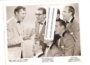 BILL HALEY & THE COMETS #2 ARCADE EXHIBIT CARD FILE 8X10 RECORDING ARTISTS  1956 - Picture 1 of 2