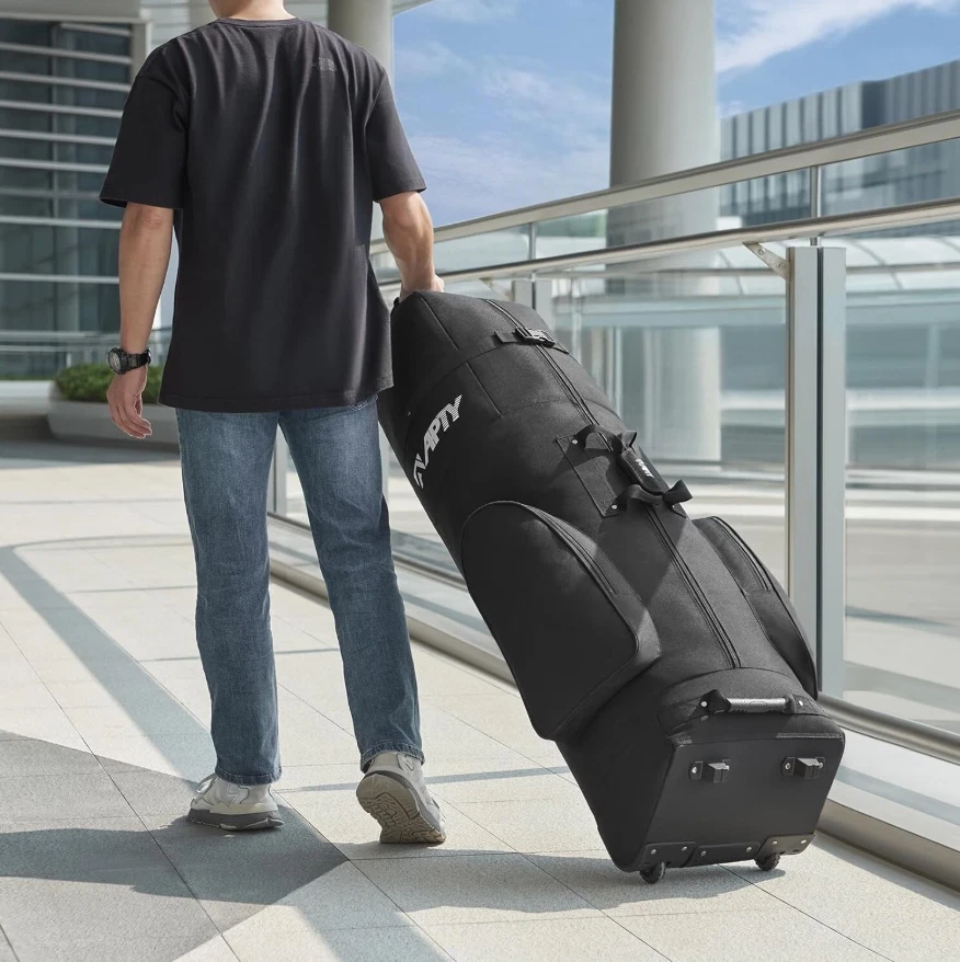 Hard Case Golf Club ⛳ Travel Bag 💼 with Wheels ⚙️ Luggage Lock 🔒 Cover Airline - Image 1 of 4