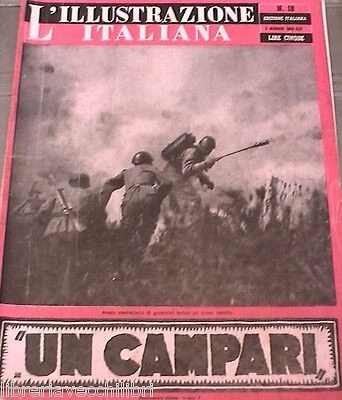 L ILLUSTRAZIONE ITALIANA 2 maggio 1943 Tragedia di Katyn  Pietro Mascagni Navi - Immagine 1 di 1