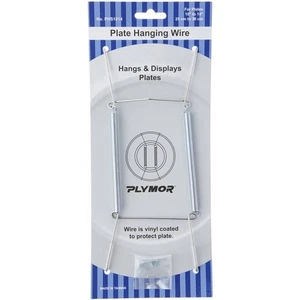 Plymor Stainless Steel Wall Mountable Plate Hanger (For Plates 10" - 14") - Picture 1 of 2