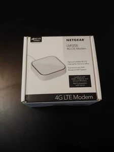Netgear LM1200 4G LTE Broadband Modem - White - SIM Card Modem LTE - Afbeelding 1 van 6