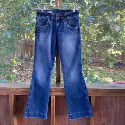 Red Engine Women's Low Rise Flare Leg Jeans Medium Wash Size 26 - Image 1 of 4