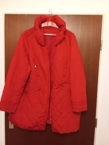 Winter-Stepp-Jacke-Gr.XL-rot-getragen-RV--Gina Laura - Bild 1 von 6
