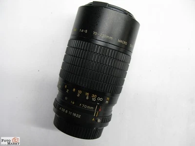 Lente Telezoom MC Soligor 70-210/4-5 Macro Mamiya SLR ZM, ZE - Imagen 1 de 4