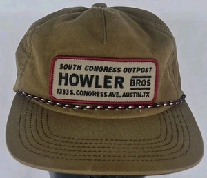 Howler Brothers grüne Baseballkappe Mütze South Congress Außenposten lokale Ausgabe  - Bild 1 von 9