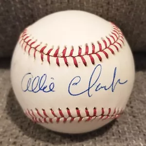 Allie Clark signiert signiert offizielle Liga Baseball Yankees Indianer JSA COA - Bild 1 von 3