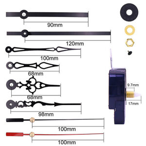 DIY Clock Movement Quartz Mechanism Wall Parts Hands Kit Replacement Repair Tool