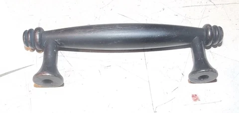 Black Drawer Furniture Pull / Drawer Handle Cover
