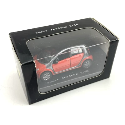 Smart ForFour 1:55 | Werbemodell rot schwarz | Modellauto OVP | Sammler Rarität - Bild 1 von 4