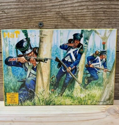 HaT, 1805 Французская легкая пехота, 8063, масштаб 1:72, модель фигурки набор, новый в коробке - Изображение 1 из 4