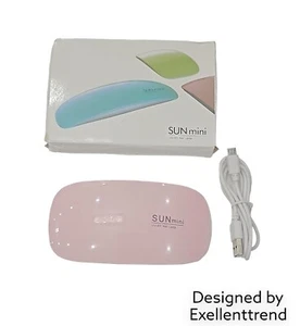Sun Mini UVLED Nail Lamp In Pink New - Picture 1 of 1