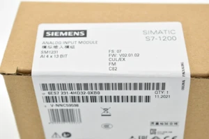SIEMENS 6ES7 231-4HD32-0XB0 Simatic S7-1200 Analog Input Module 07-2021 SM1231 - Picture 1 of 3